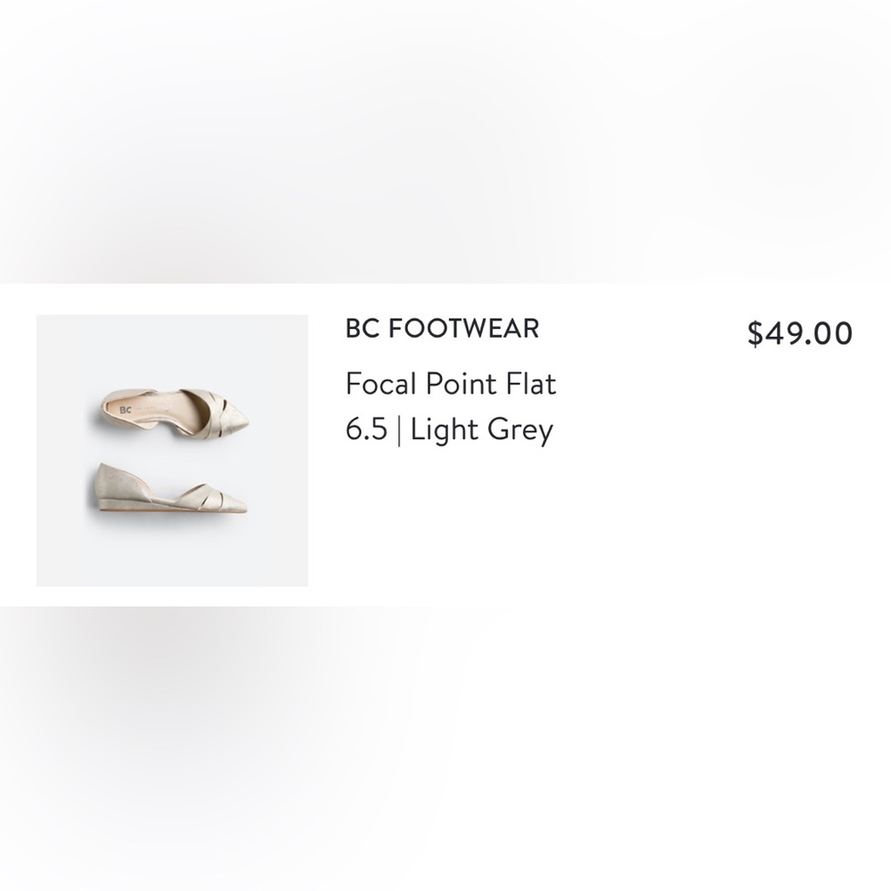 BC FOOTWEAR
Focal Point Flat